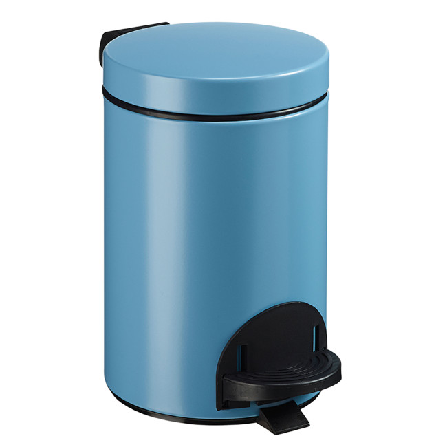 Hysia Metal Pedal Round Trash - 3L - beige 1019