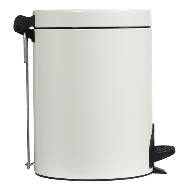 Hysia Metal Pedal Round Trash Boot - 5L - beige 1019