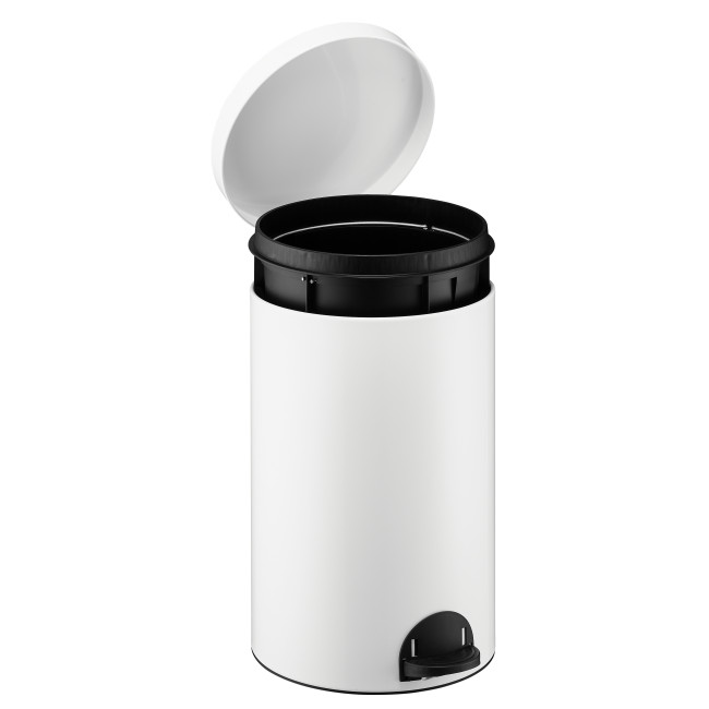 Hysia Metal Pedal Round Trash Can - 20L - beige 1019