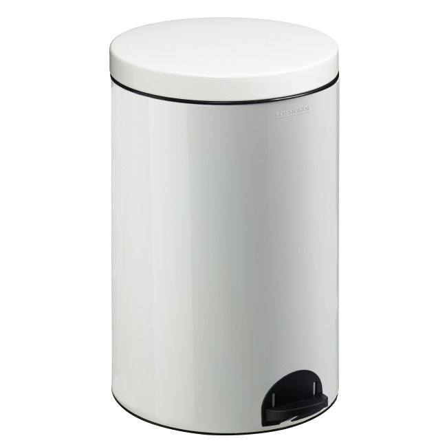 Hysia Metal Pedal Round Trash Can - 20L - beige 1019