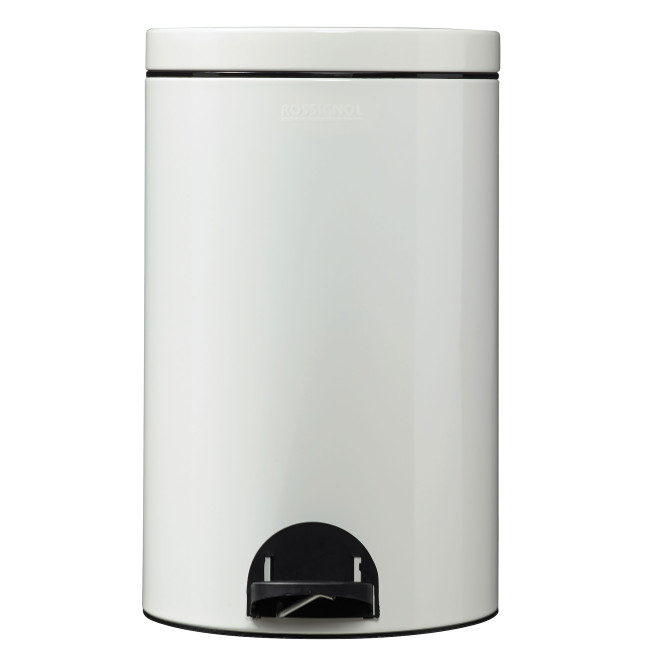 Hysia Metal Pedal Round Trash Can - 20L - beige 1019