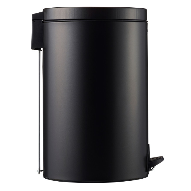 Hysia Metal Pedal Round Trash Can - 20L - beige 1019