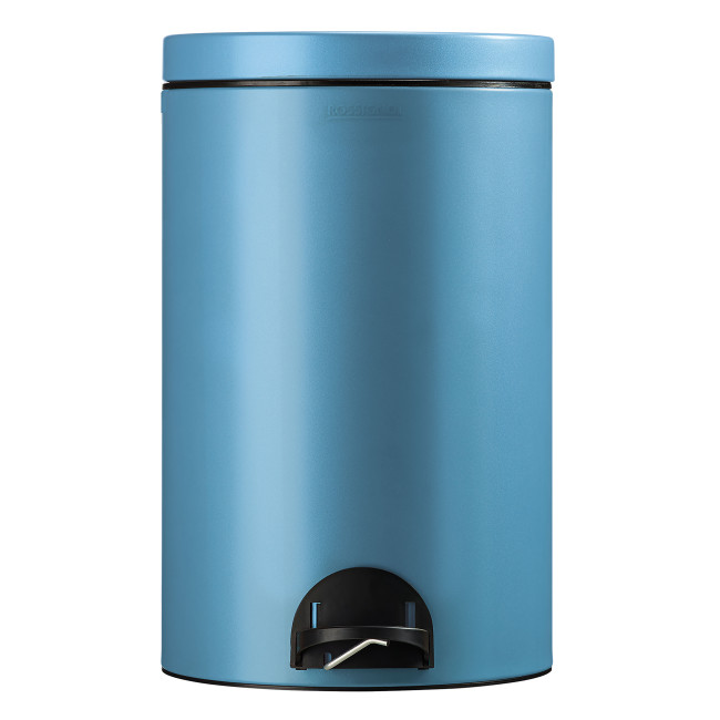 Hysia Metal Pedal Round Trash Can - 20L - beige 1019