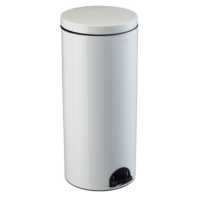Hysia Metal Pedal Round Trash Can - 30L - beige 1019