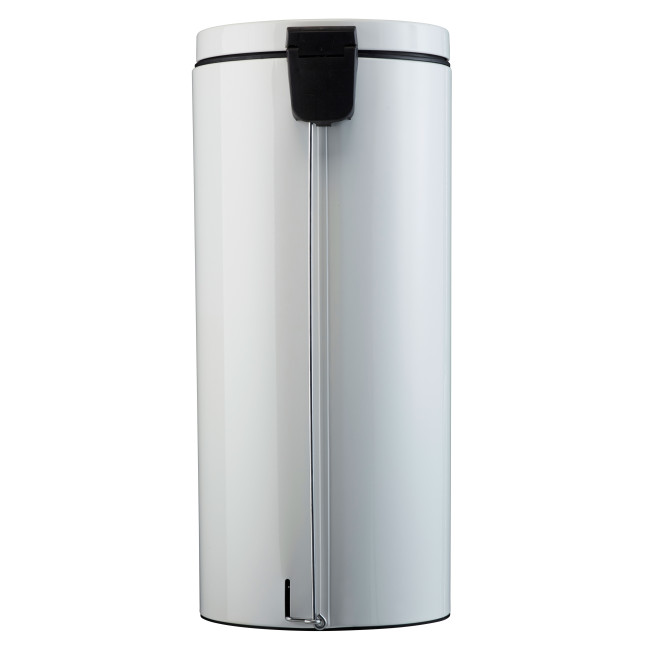 Hysia Metal Pedal Round Trash Can - 30L - beige 1019