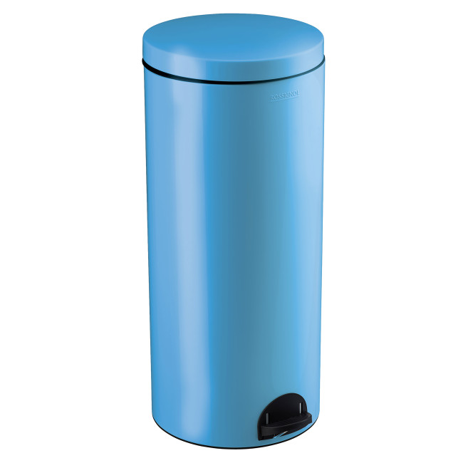Hysia Metal Pedal Round Trash Can - 30L - beige 1019