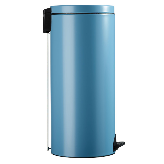 Hysia Metal Pedal Round Trash Can - 30L - beige 1019