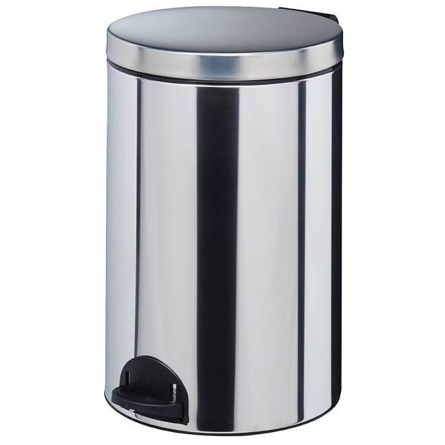 Hysia Stainless Hysia Pedal Trash Bottle - 20L