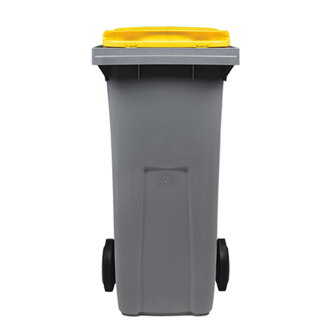 2 Wheel Container Orkea Plastic (HDPE) - 120L - gray / blue