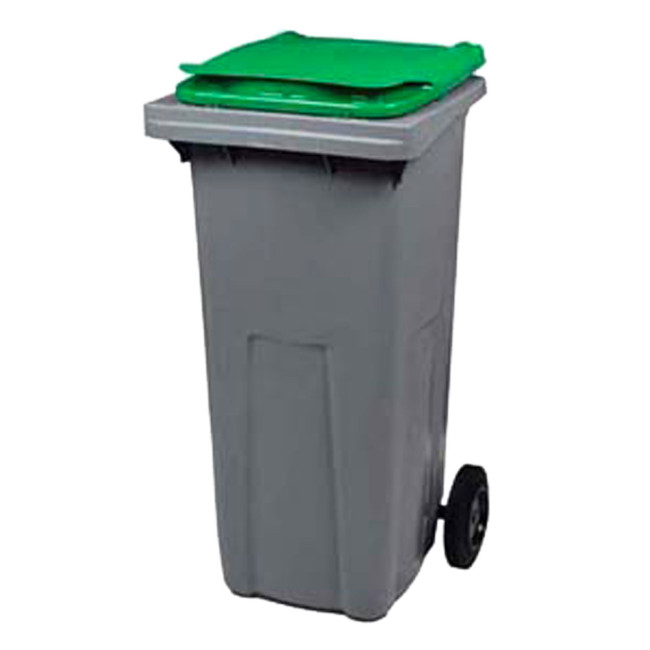 2 Wheel Container Orkea Plastic (HDPE) - 240L - gray / blue