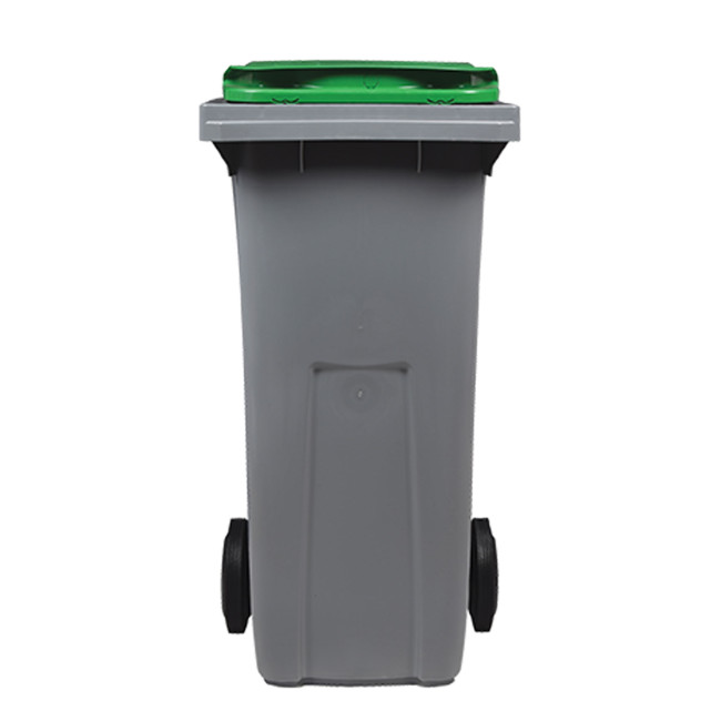 2 Wheel Container Orkea Plastic (HDPE) - 240L - gray / blue