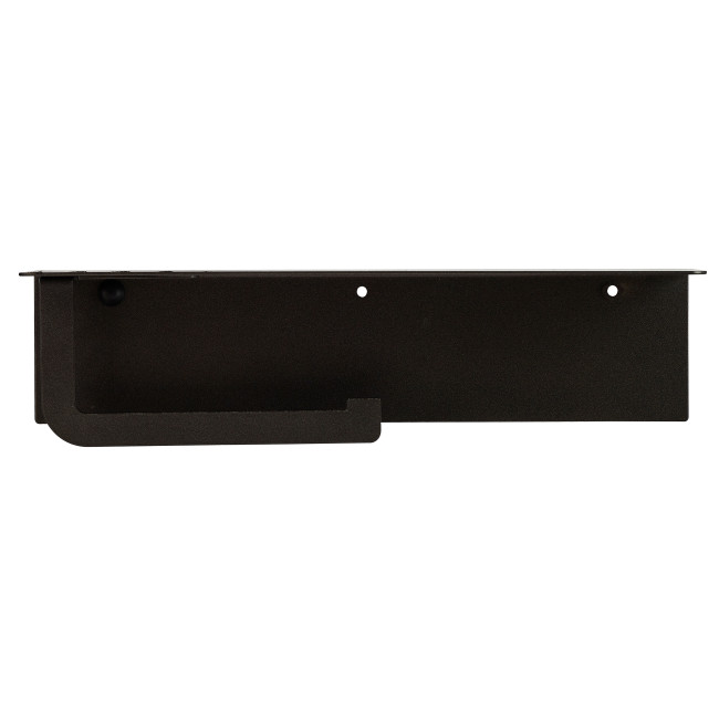 Elura roller holder with metal shelf