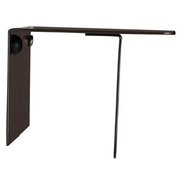 Elura roller holder with metal shelf