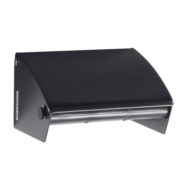 Toilet paper dispenser 1rouleau Halba in wall-mounted metal - White 9016
