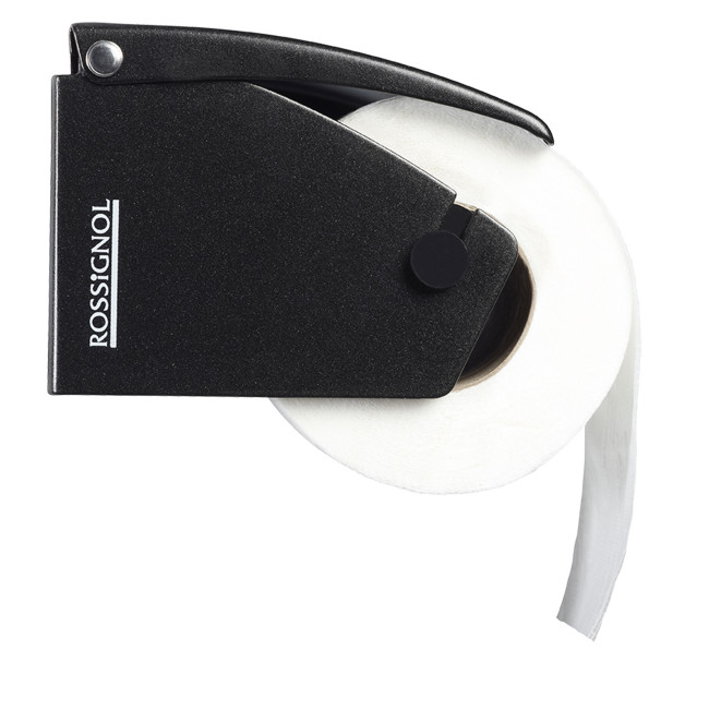 Toilet paper dispenser 1rouleau Halba in wall-mounted metal - White 9016