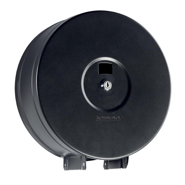 Wall-mounted metal toilet paper dispenser - 400m - white 9016