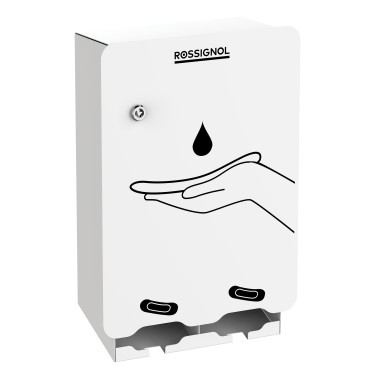 Dispenser Periodic Lynia Metal - 2 compartments