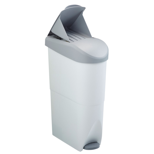Female Pedal Pin 15L Lynia Plastic - white / gray