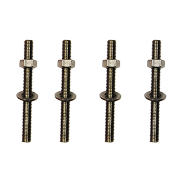 Stainless stainless steel stainless stems kit - concrete floor (container cache) - 4 points - gross