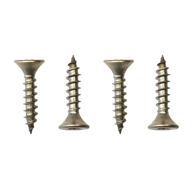 Stainless steel branch fixing kit - wood floor - 4 points