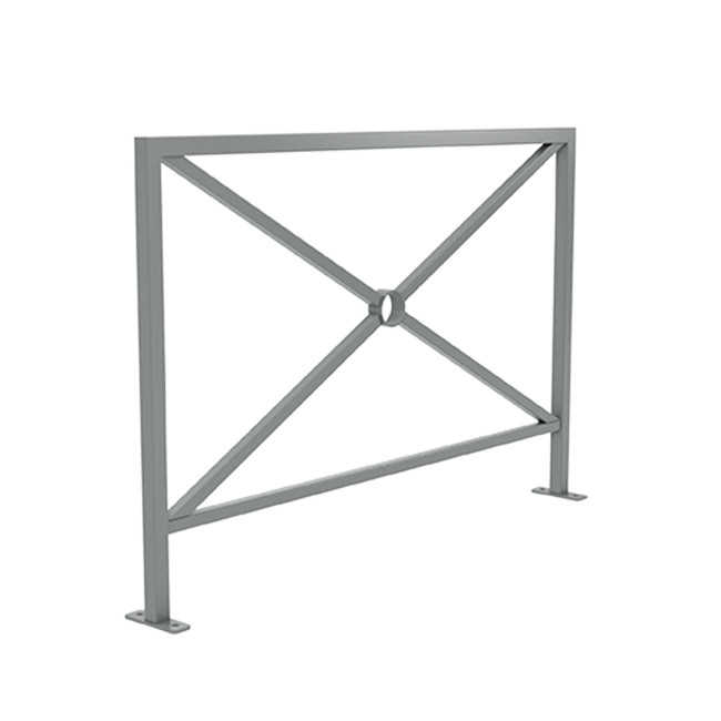 Barrier 1,5m Glisy in ankle metal - anthracite 7016