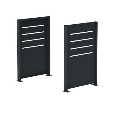 2 PANS Metal Orkim Container Cache - Anthracite 7016