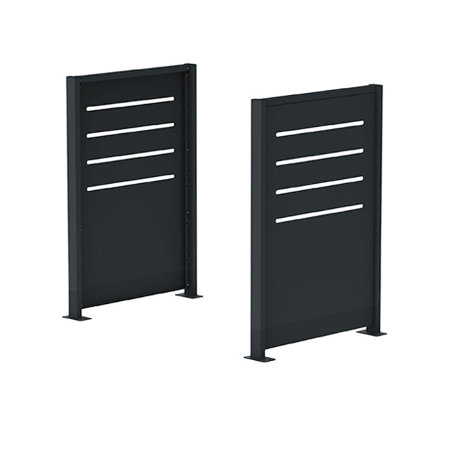 2 PANS Metal Orkim Container Cache - Anthracite 7016