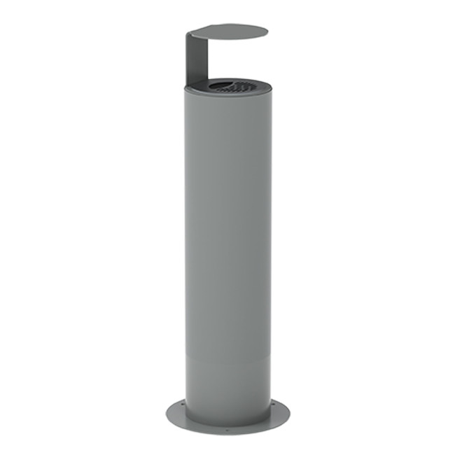 Ashtray 1.5L Kerlin in ankle metal - anthracite 7016