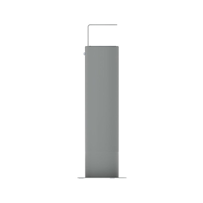 Ashtray 1.5L Kerlin in ankle metal - anthracite 7016