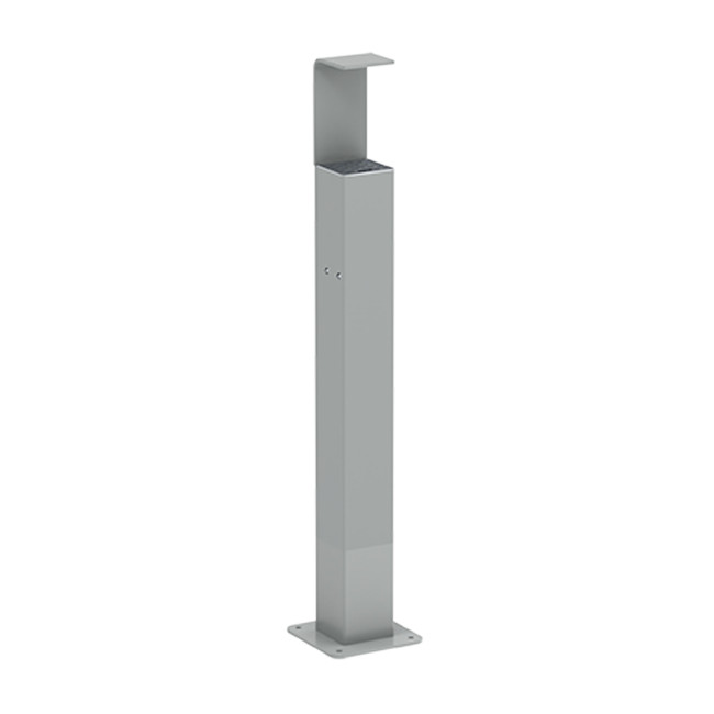 Ashtray 1.5L Moria Galvanized Steel / Stainless Steel - anthracite 7016