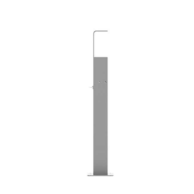 Ashtray 1.5L Moria Galvanized Steel / Stainless Steel - anthracite 7016