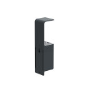 CENDRIER EN ACIER GALVANISÉ / INOX MURAL - 1,5L