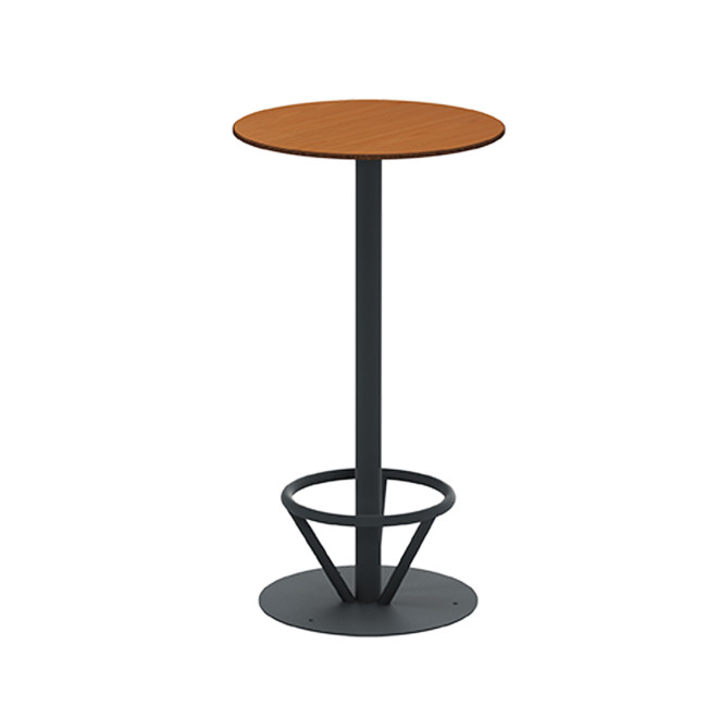 Round Pikor Round Eat With Metal Fitto Fitto - Anthracite 7016 / Clear Chene