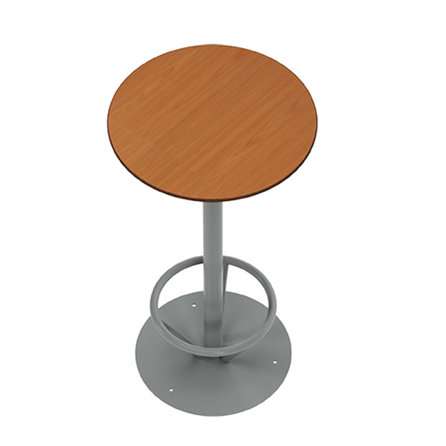Round Pikor Round Eat With Metal Fitto Fitto - Anthracite 7016 / Clear Chene