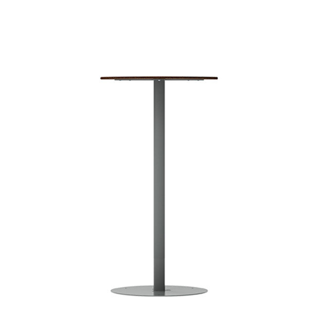 Round Eat Round Pikor Metal / HPL - Anthracite 7016 / Clear Chene