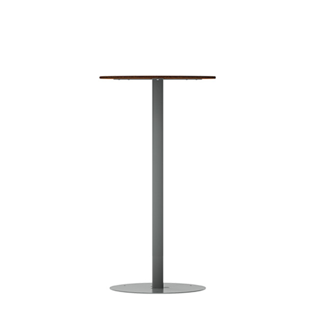 Round Eat Round Pikor Metal / HPL - Anthracite 7016 / Clear Chene