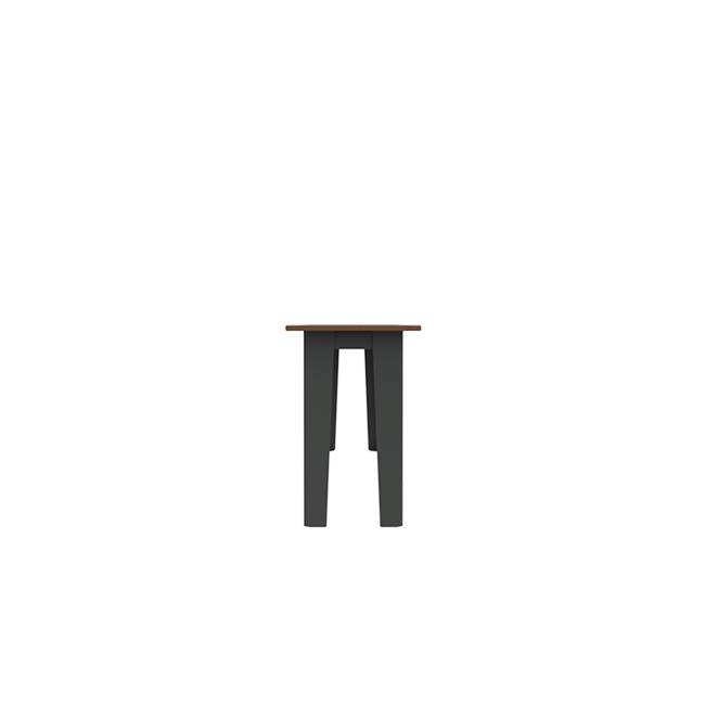 Selim metal seat / HPL straight feet - 3places - anthracite 7016 / cheen clear