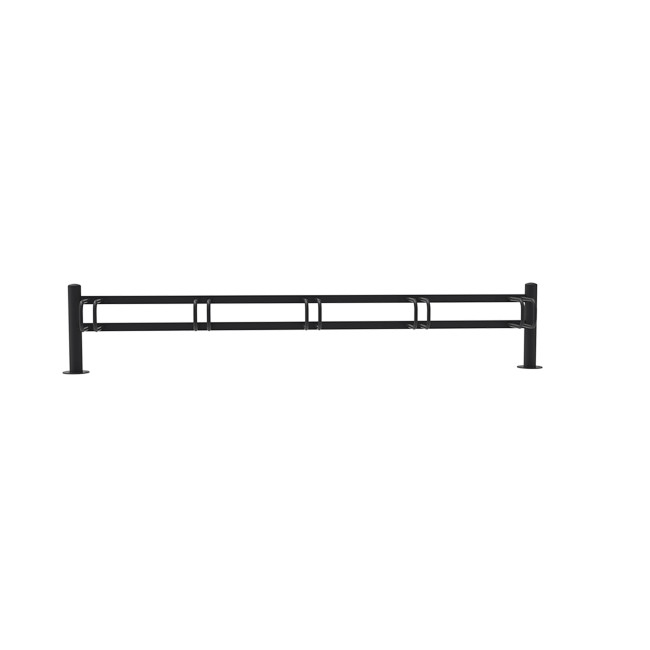 5 Seater bike rack Arkao in ankle metal