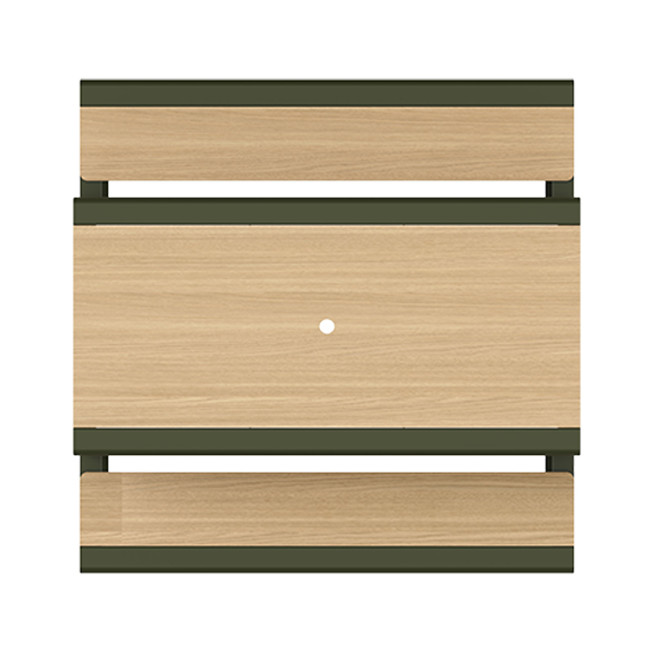 Rectangle Table + Built-in Banquettes 6 Places ACCI Metal / HPL HPL + PARASH Hole - Anthracite 7016 / CHEEN CLAI