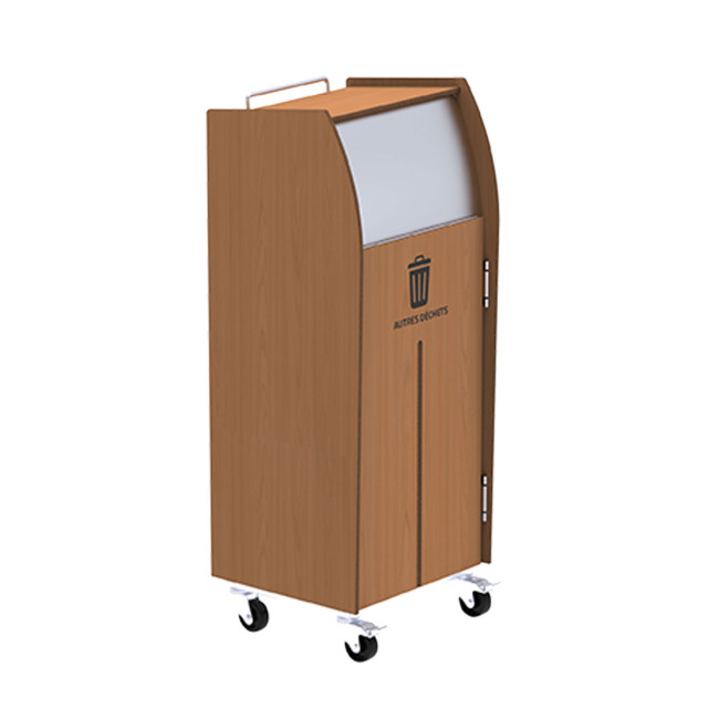80L Pita Mobile Trap Tri Bolle in HPL / metal - packaging