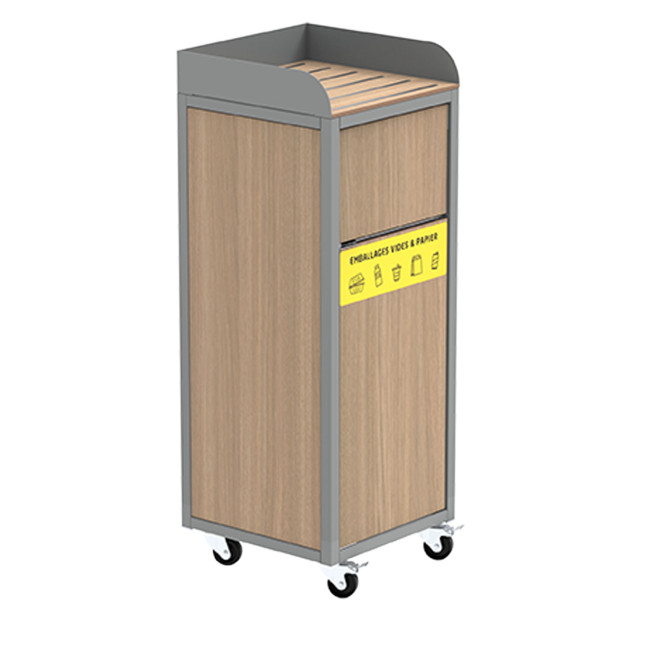 Mobile Trap Toring Baser 90L Stravil Metal / HPL Full + Removal Trays - Packaging