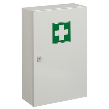 Medya Metal Pharmacy Cabinet - 1 door