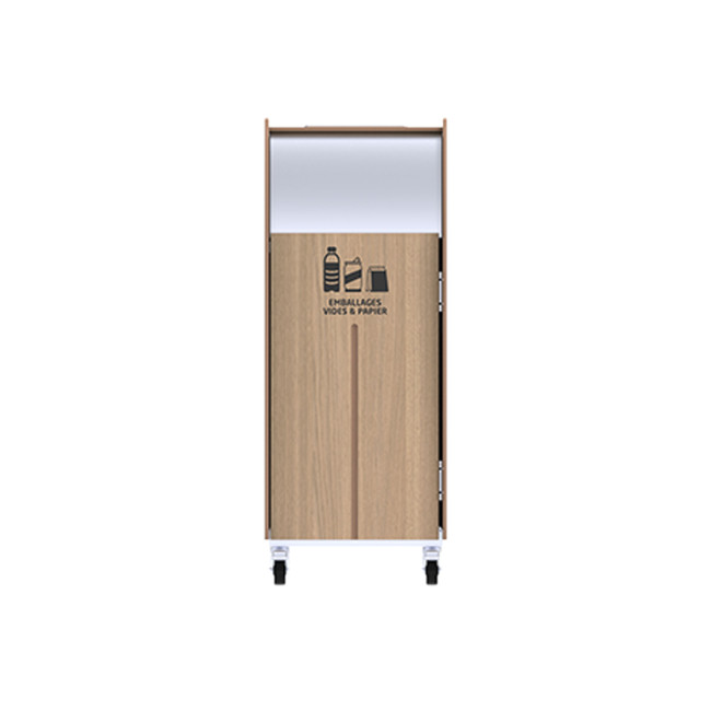 80L Pita Mobile Trap Tri Bolle in HPL / metal - packaging