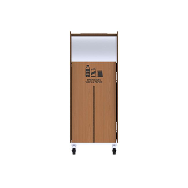 80L Pita Mobile Trap Tri Bolle in HPL / metal - packaging