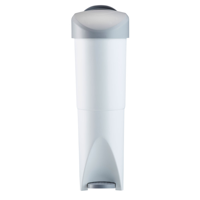 Female Pedal Pin 15L Lynia Plastic - white / gray