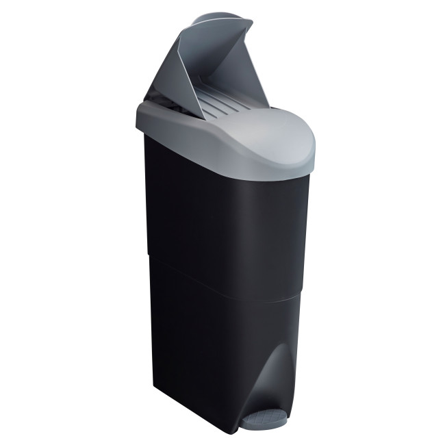 Female Pedal Pin 15L Lynia Plastic - white / gray