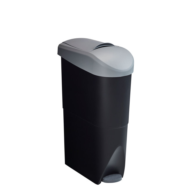 Female Pedal Pin 15L Lynia Plastic - white / gray