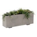 CONCRETE RECTANGLE PLANTER - 175L