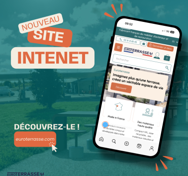 Euroterrasse lance son nouveau site e-commerce